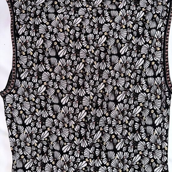 Max Studio Floral Twist Front Jersey Midi Dress - Picture 8 of 16